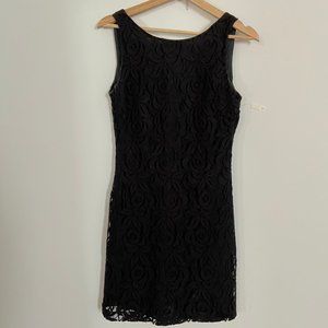 H&M Black Lace Shift dress